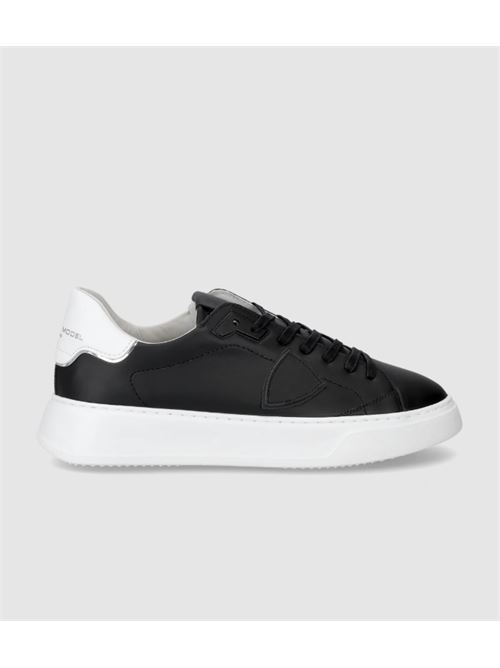 TEMPLE LOW PHILIPPE MODEL | A11EBTLUV002V002 VEAU_NOIR BLANC